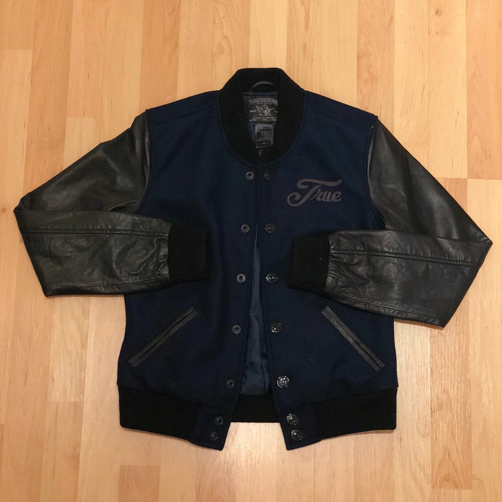 True Religion Richie Varsity Jacket